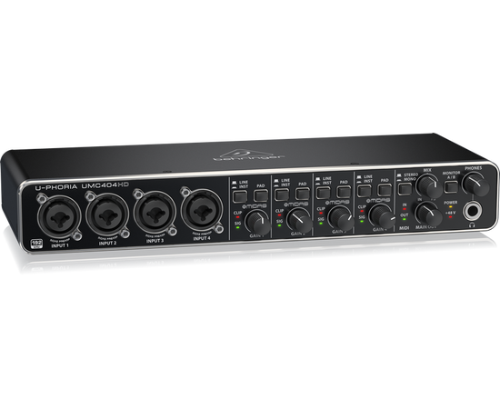 BEHRINGER UMC404HD. Аудиоинтерфейс, изображение 2