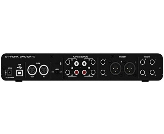BEHRINGER UMC404HD. Аудиоинтерфейс, изображение 3