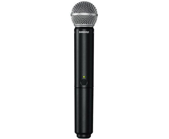 SHURE BLX2/SM58=-M17 Ручной передатчик для радиосистем BLX с капсюлем динамического микрофона SM58