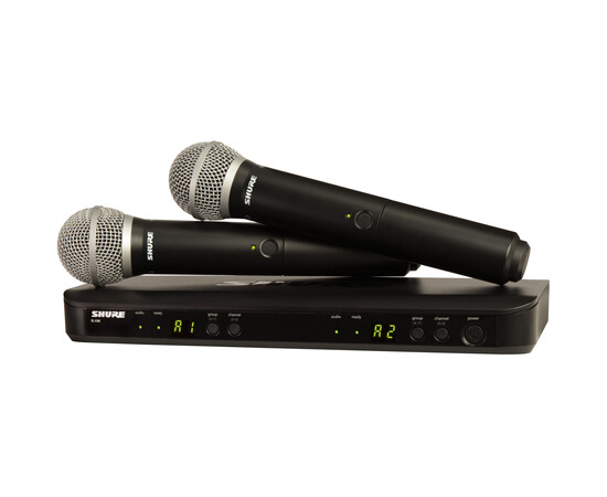 SHURE BLX288E/PG58-Q25 Радиосистема BLX с двумя ручными микрофонами PG58 742-766 MHz