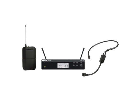 SHURE BLX14RE/SM35-K3E Радиосистема BLX с поясным передатчиком и вокальн головной гарнитурой SM35