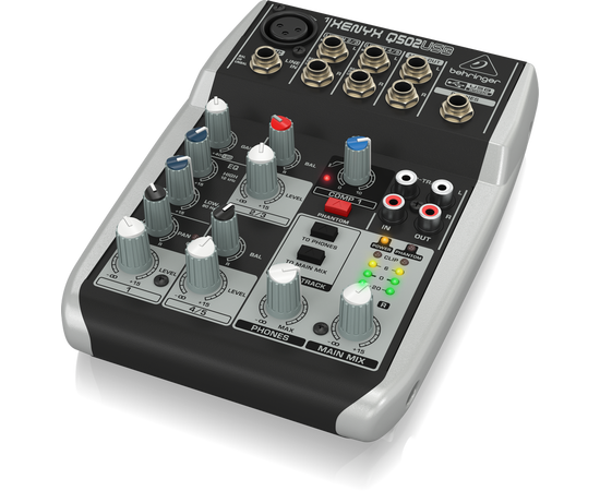 BEHRINGER  Q502USB. Аналоговый микшерный пульт, изображение 2