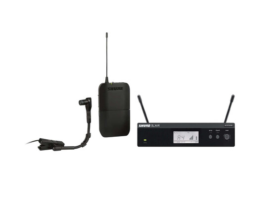 SHURE BLX14RE/B98-H8E Радиосистема BLX с поясным передатчиком и инструментальной гарнитурой BETA 98