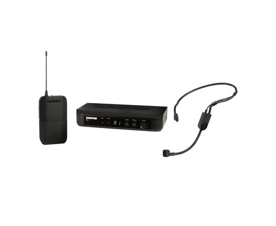 SHURE BLX14E/P31-H8E Радиосистема BLX с поясным передатчиком и головной гарнитурой для презентаций