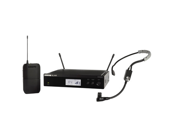 SHURE BLX14RE/SM35-H8E Радиосистема BLX с поясным передатчиком и вокальн головной гарнитурой SM35
