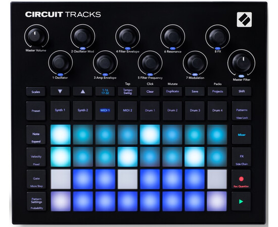 NOVATION Circuit Rhythm Универсальный семплер