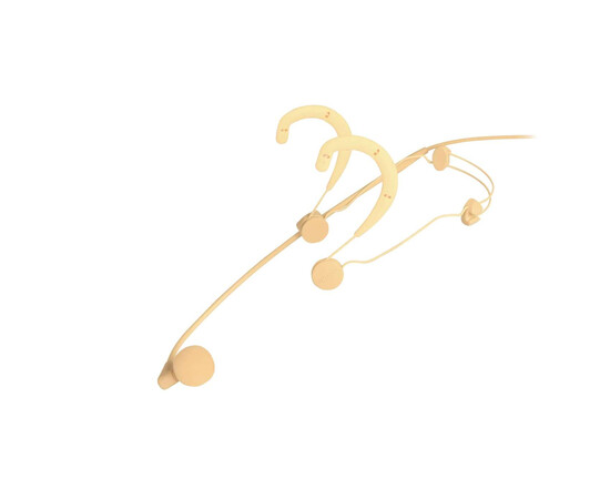 SHURE WBH54T головной конденсаторный суперкардиоидный микрофон, разъемTA4F (для радиосистем), телесн, изображение 2