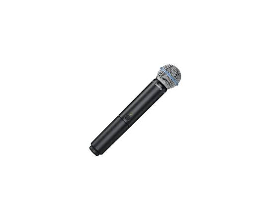 SHURE BLX2/B58=-H8E Ручной передатчик для радиосистем BLX с капсюлем динамического микрофона Beta58, изображение 3
