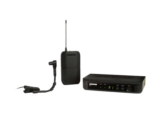 SHURE BLX14E/B98-H8E Радиосистема BLX с поясным передатчиком и инструментальным микрофоном BETA98