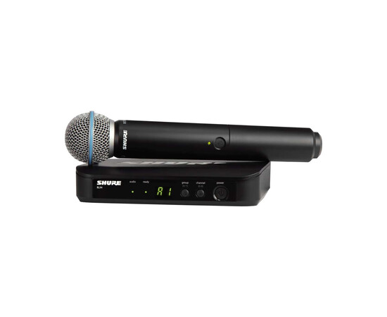 SHURE BLX24E/B58-H8E Радиосистема BLX с ручным микрофоном BETA58 518-542 MHz