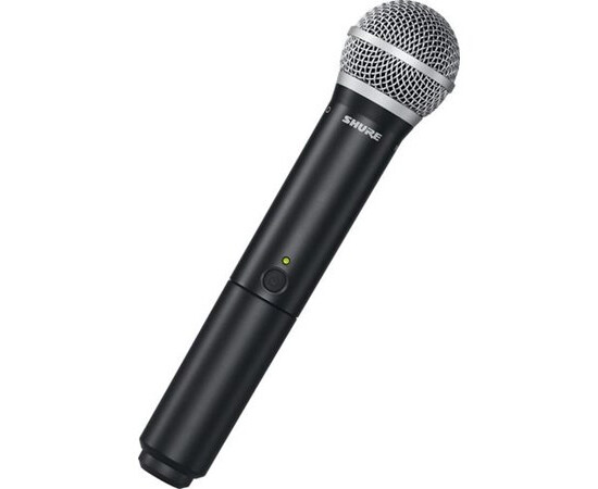 SHURE BLX2/PG58=-H8E Ручной передатчик для радиосистем BLX с капсюлем динамического микрофона PG58, изображение 2