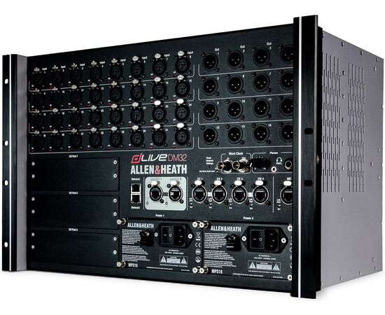 ALLEN & HEATH dLive DM32 MixRack Цифровой микшерный модуль, изображение 2