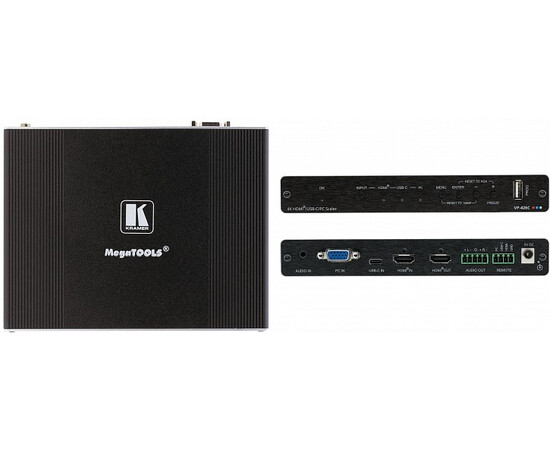 KRAMER VP-426C Масштабатор VGA / YUV, HDMI и USB-C в HDMI