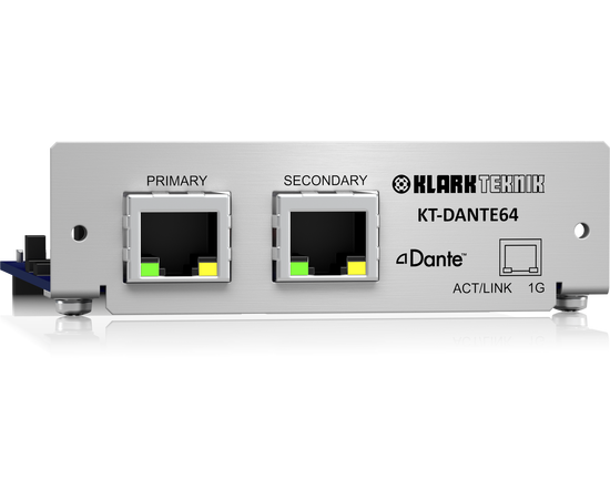KLARK TEKNIK KT-DANTE64 Плата расширения, изображение 2