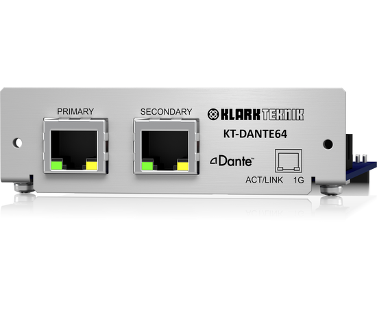 KLARK TEKNIK KT-DANTE64 Плата расширения, изображение 3