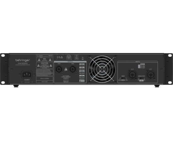 BEHRINGER NX1000. Усилитель мощности, изображение 3