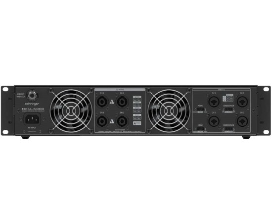 Усилитель мощности BEHRINGER NX4-6000, изображение 3