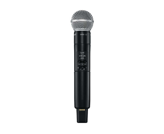 SHURE SLXD24E/SM58-G59. Радиосистема SLX-D с ручным передатчиком SM58 (470 - 514 МГц), изображение 4