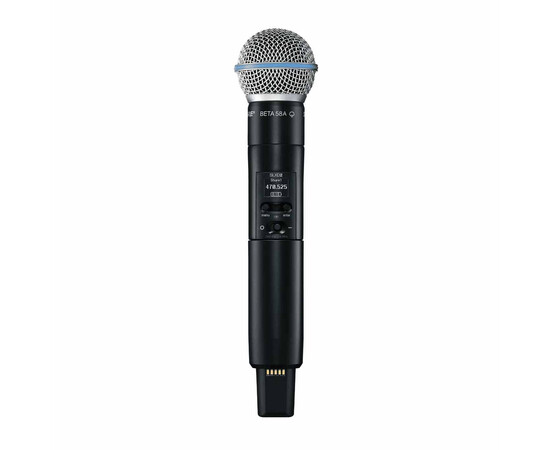 SHURE SLXD24E/B58-G59. Радиосистема SLX-D с ручным микрофоном BETA58 (470 - 514 МГц), изображение 4