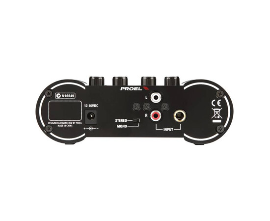 PROEL HPAMP104 — Четырёхканальный усилитель для наушников, изображение 3