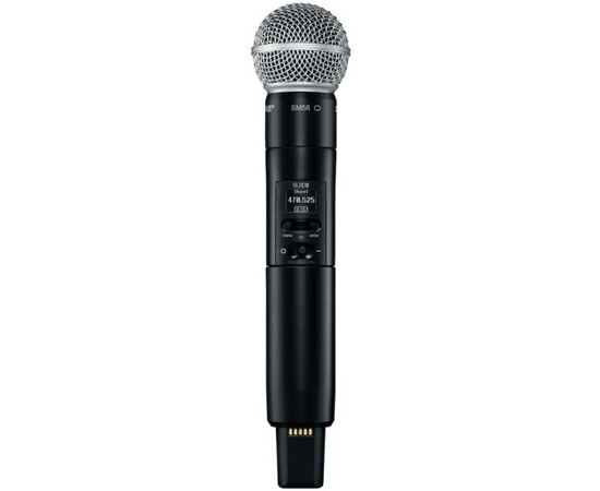 Shure SLXD2/SM58 Ручной передатчик для беспроводной системы SLXD с микрофоном SM58 (470 - 514 МГц)