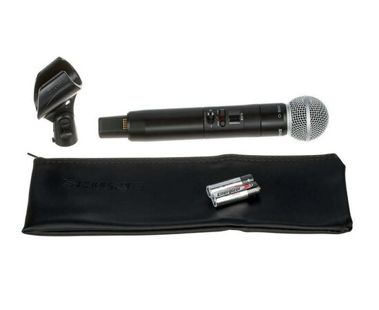 SHURE SLXD2/SM58=-G59. Ручной передатчик системы SLX-D с капсюлем SM58 (470 - 514 МГц), изображение 4