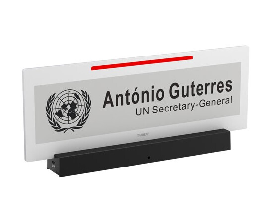 TAIDEN HCS-1082_W Проводная электронная паспортная табличка E-ink, изображение 2