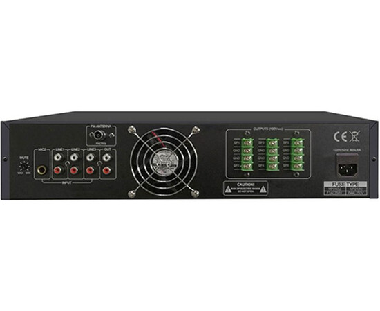 Трансляционный микширующий усилитель DSPPA MP260U, изображение 2