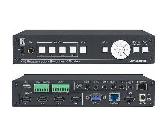 KRAMER VP-440X Масштабатор HDMI или VGA в HDBaseT / HDMI