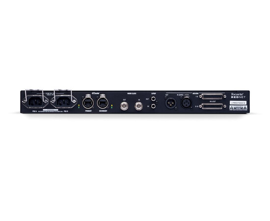 Focusrite RedNet D16R. Интерфейс с двумя блоками питания, изображение 2