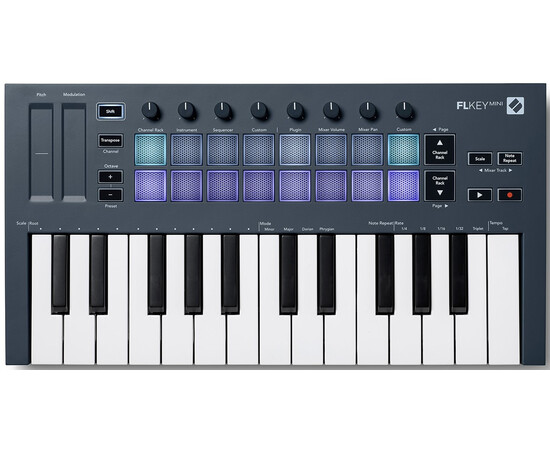 MIDI-клавиатура NOVATION FLkey Mini, изображение 2