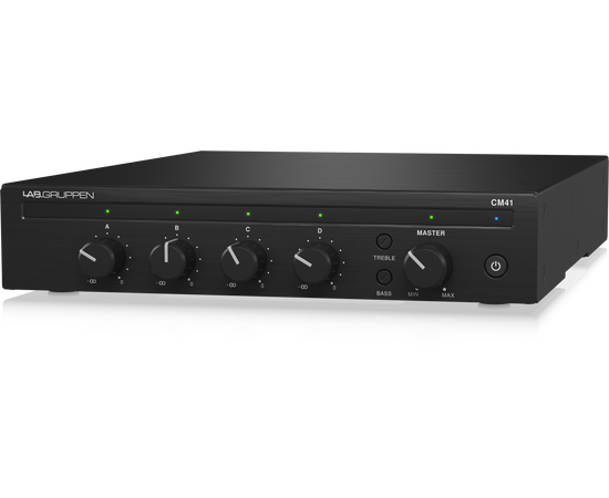 Lab.Gruppen CM41. Компактный трансляционный микширующий усилитель, изображение 3