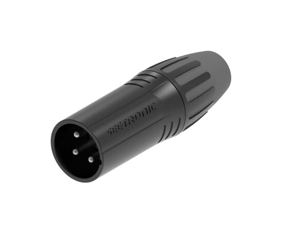 Разъём кабельный XLR 3-х контактный "Male" Seetronic SCMM3-B