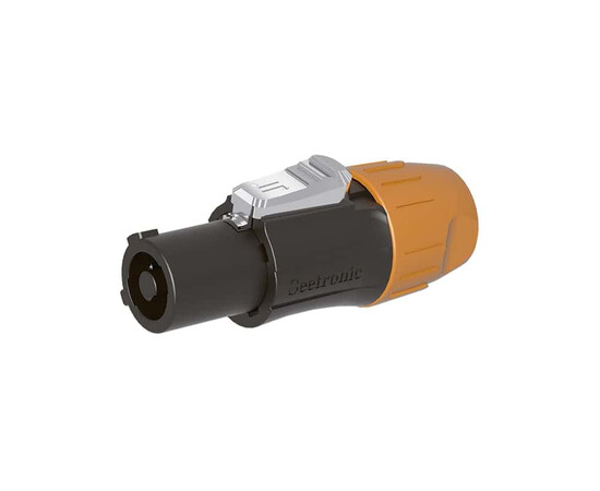 Разъём кабельный  Powercon 3-х контактный Seetronic SAC3FCB-N-W