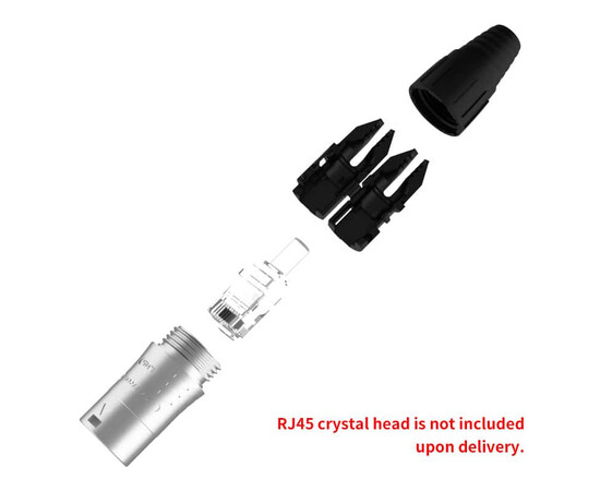 Разъём кабельный RJ45 в корпусе для ethercon  CAT5e, изображение 2