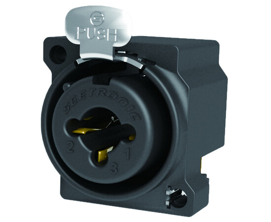 SEETRONIC SJSDF6V Разъём инсталляционный комбинированный  XLR/Jack 6,3 мм "Мама"