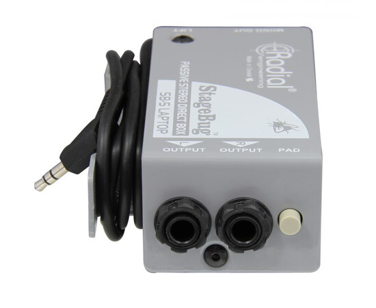 Radial StageBug SB-5. Пассивный стерео директ-бокс для ноутбуков, изображение 4