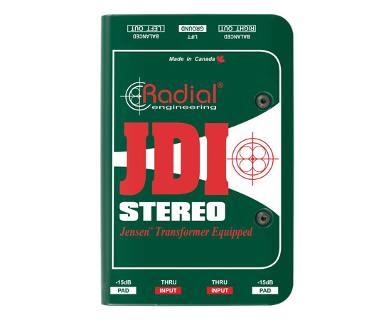 Пассивный стерео директ-бокс RADIAL JDI Stereo, изображение 2