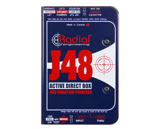 Активный Директ-бокс с фантомным питанием RADIAL J48, изображение 2
