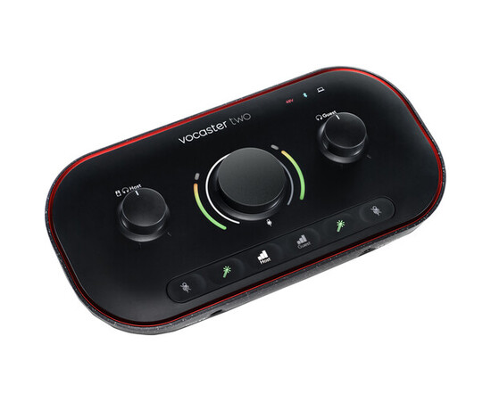 Focusrite Vocaster Two. Аудиоинтерфейс для подкастов, изображение 2