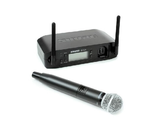 SHURE GLXD24+E/SM58-Z3 Цифровая вокальная радиосистема 2400–2483,5  5725–5850 МГц