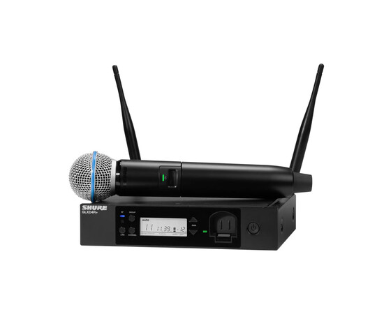 SHURE GLXD24R+E/B58-Z3 Цифровая вокальная радиосистема 2400–2483,5  5725–5850 МГц