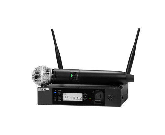 SHURE GLXD24R+E/SM58-Z3 Цифровая вокальная радиосистема 2400–2483,5  5725–5850 МГц