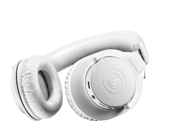 AUDIO-TECHNICA ATH-M20XBTWH Беспроводные полноразмерные Bluetooth наушники(Белые), изображение 3