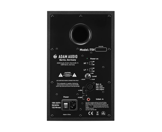 ADAM Audio T5V. Активная акустическая система (Студийные мониторы), изображение 2