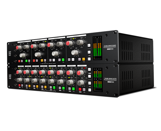 Solid State Logic PURE DRIVE QUAD (SCU 72974) — 4-канальный микрофонный предусилитель