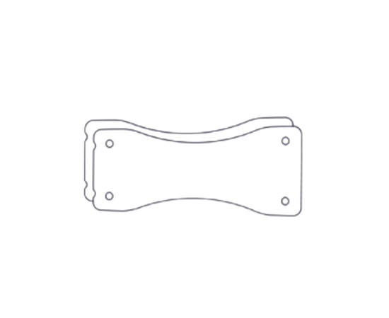 Пара раздвижных кронштейнов Тип 2 (Белый) Biamp Community IV6-S2W White