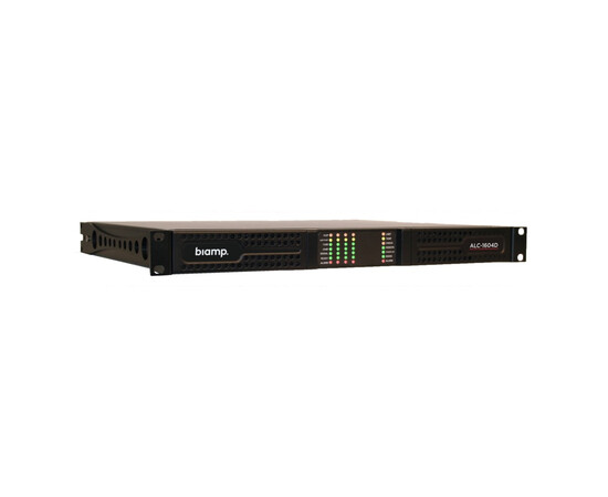 4-канальный усилитель мощности с DSP и Dante, 4x1600 Вт Biamp Community ALC-1604D