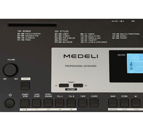 Синтезатор Medeli M331, изображение 4