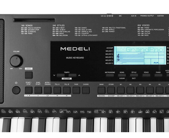 Синтезатор Medeli M361, изображение 5